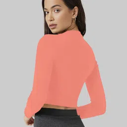 kashonaa Pack of 2 Casual Regular Sleeves Solid Women Pink Top image 3