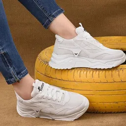 footox Trendy Sports Running Shoes For Women image 4