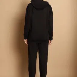 mack jonney VIMAL JONNEY Printed Hooded Fleece Sweatshirt With Trouser Co-Ords image 5