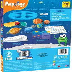 imagimake Mapology Solar System Mobile- DIY Craft Kit- Learning Aid & Educational Toy image 5