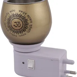 digirake Electric Camphor Diffuser for Home | Night Lamp | Kapoor Dani | Aroma Burner Glass Incense Holder image 3