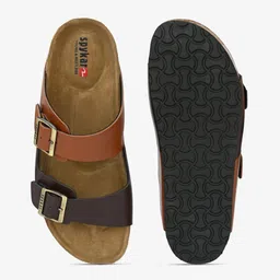 SPYKAR Buckle Detailed Open Toe Comfort Sandals image 4