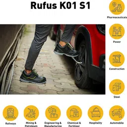 mallcom Composite Toe Synthetic Leather Safety Shoe image 5