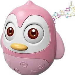 sunzita Rolly Polly Toy Doll with Sound and Moving Eyes Toddler Play Sound Toy-picture-24