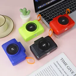 MZ S675 (PORTABLE BLUETOOTH SPEAKER)Dynamic Thunder Sound with Camera Design,800mAh 5 W Bluetooth Speaker image 4