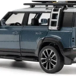 zuuluzrs 1:32 Range Rover Defender Toy With Sound-Light | Openable Doors | Pullback Car image 2