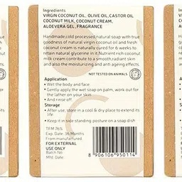 the coco factory Natural & Handmade Coconut Milk Soap image 4