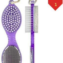 dhara creation 4 in 1 Foot File with Pedicure footbrush(Pack Of 1)-picture-37