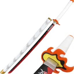 bugstore enterprises Rengoku’s Katana 104 CM – Demon Slayer Flame Hashira Sword Replica-picture-10