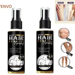 venvo Hair Removal Spray Hair Remover No More Waxing or Shaving Set of 2 Spray-picture-21