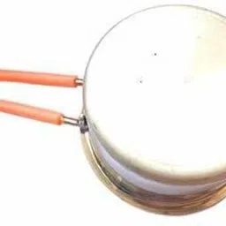 super hk ALuminium Induction and Gas Compatible Heavy Sauce Pan 2 Litre for Cooking Tea/Milk in Kitchen Milk Pan 18 cm diameter 2 L capacity image 2