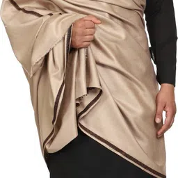 swi stylish Wool Embroidered Men Shawl image 4