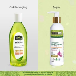 indus valley Bio Organic Growout Shampoo - for hair regrowth and hairfall control image 2