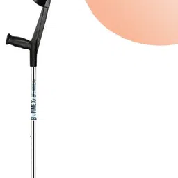 Ergonomic Black Elbow Crutch – Adjustable Walking Stick for Balance Walking Stick-image-0