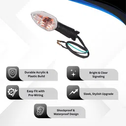 varroc Side Flasher Indicator Light for NA image 5