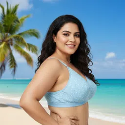 bilqis Pack of 3 Women Full Coverage Non Padded Bra image 3