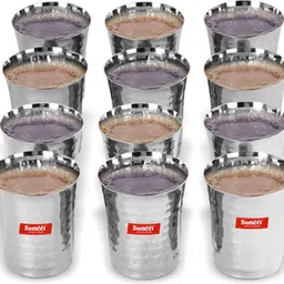 sumeet (Pack of 12) MTGLASS12PC Glass Set Water/Juice Glass image 2