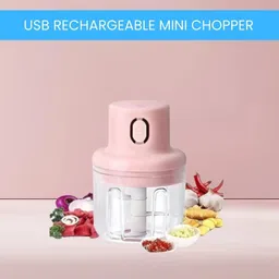 yaaristyle Electric Rechargeable Chopper for Kitchen HZCH81 Electric Vegetable & Fruit Chopper-picture-22