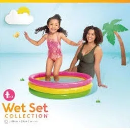 intelligent 2 Ft Round Inflatable Swimming (IND*6542) Pool With Free Pump Inflatable Swimming Pool image 3
