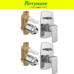 parryware Euclid concealed Diverter Body with Concealed Upper Part set of 2 pic 126 Faucet Set-picture-19