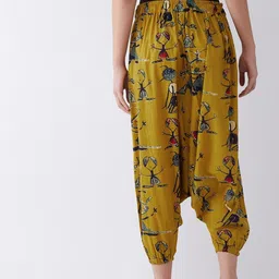 inweave Printed Cotton Women Harem Pants image 5