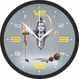 radhe custom arts Analog 25 cm X 25 cm Wall Clock-picture-23