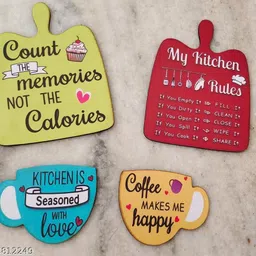 keli kunj creations Wall Hanging Decorative Items|Home Decor Pack of 4-picture-19