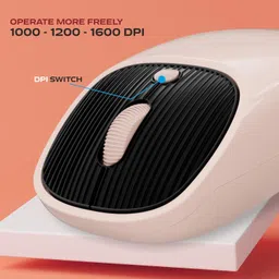 zebion Free Flow Wireless Ambidextrous Optical Mouse image 3