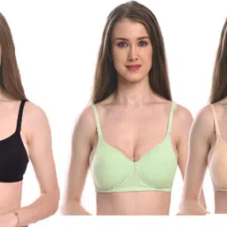 tarnpreet Pack of 3 Women Balconette Lightly Padded Bra-picture-37