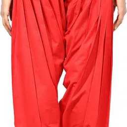 shri hub Cotton Blend Solid Patiala image 2