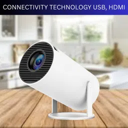Guggu Protable Projector for Home 4K Support With Built-in Apps Netflix, YouTubeB426 (4500 lm / 1 Speaker / Wireless / Remote Controller) Portable Projector image 1