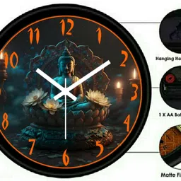 fashion world Analog 25 cm X 25 cm Wall Clock image 2