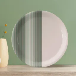nestroots English Geometric Printed Porcelain Wall Plate-picture-26
