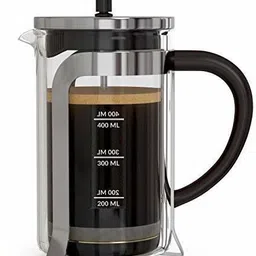 instacuppa French Press Coffee Maker 600 ML - Aero Edition with Neoprene Sleeve for Extra Protection, Stainless Steel 6 Cups Coffee Maker-picture-15