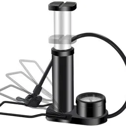 Portable Bike Pump Bicycle Air Bicycle with Pressure Gauge Bicycle, Car, Ball, Football Pump Pump-image-3