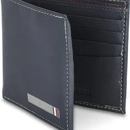 tommy hilfiger Men Casual Blue Genuine Leather Wallet - Regular Size image 2