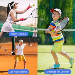 bresiyar Tennis Training Equipment for Self-Pracitce,Portable Tool,Tennis Rebounder Kit52 Tennis Kit image 4
