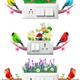 46 cm Switch Board Sticker & Wall Sticker size 30 cm x 46 cm Self Adhesive Sticker-image-8