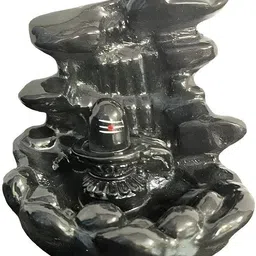 octin Smoke Backflow Cone Incense Holder Decorative Showpiece with 20 Backflow Cone Decorative Showpiece - 12 cm image 3