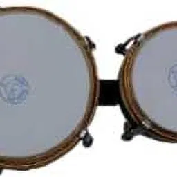 labina Bongo Drum Set | Adjustable Tunning | Stand. Wooden Bongo image 3