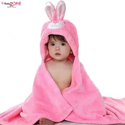 baby zone Embroidered Crib Hooded Baby Blanket for Mild Winter image 2