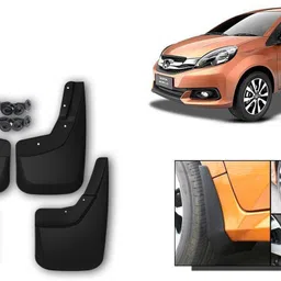 decor s m Front Mud Guard, Rear Mud Guard For Honda Mobilio NA image 2