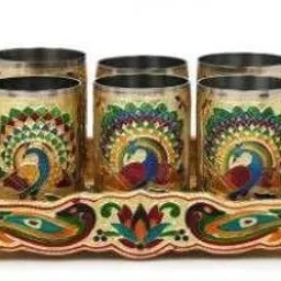 dherik tradworld DTW - 367 Glass Tray Set-picture-21