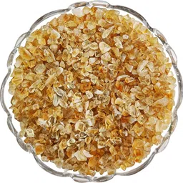 9dzine Citrine Crystal Stone Chips Dust Raw Rough Stone for Reiki Healing Meditation Polished Asymmetrical Crystal Stone-picture-17