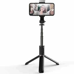EVAAENTERPRISES Wireless Bluetooth Remote Control L16 Black Selfie Stick (ABS) Bluetooth Selfie Stick-image-25
