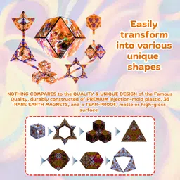 sakuya Magnetic Cube Puzzle Toy image 3