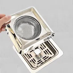 singh industries Kitchen Sink Stainless Steel Pop-Up Strainer-picture-29