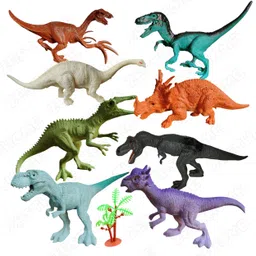 la toys 8 Pcs Realistic Dinosaur Toys for Kids | Educational Jurassic Dinosaur Toys-picture-20