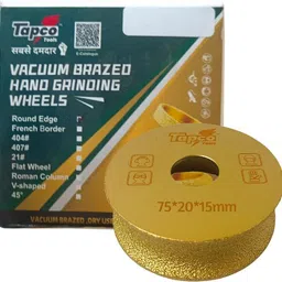 tapco Round Edge Vacuum Brazed Grinding Wheel for Marble & Granite Lever Tool-picture-26
