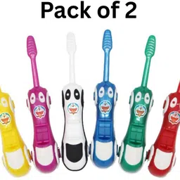 ss enterprise Royal Smile Specialist Doraemon Toothbrush With Soft Bristles for 2 Year Soft Toothbrush-picture-33